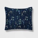 Floral Printed Microfiber Reversible Comforter & Sheets Set Navy - Room Essentials™ - Image 5