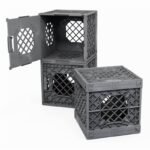 UbeCube 3pk Decorative Storage Bins Gray