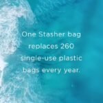 stasher Premium Silicone Reusable Food Storage Bags Lunch Starter Kit - 4pk - Clear - Image 16