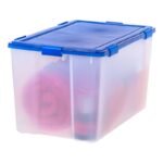 IRIS WeatherPro Plastic Storage Bin with Lid - Image 2