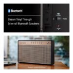 Crosley Voyager Bluetooth Vinyl Record Player - Gray - Image 6