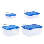 IRIS 44qt WeatherPro Plastic Storage Bin - Image 9
