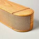 32" Wood & Brass Finish Dolby Digital Soundbar - Hearth & Hand™ with Magnolia - Image 4