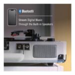 Crosley Cruiser Plus Bluetooth Vinyl Record Player - White Sand - Image 5