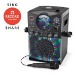 Singing Machine Bluetooth Karaoke System with LED Disco Lights and Microphone - Image 6