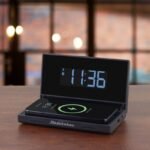 tudebaker Techmate Travel Companion with Clock and Wireless Charging Station - Image 2