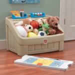 Step2 2-in-1 Toy Box - Tan - Image 3