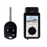 Car Keys Express Ford Simple Key FORRK4HSSK-PK: Vehicle Electronics, Radio Frequency, Black, CR1632 Battery Included