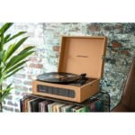 Crosley Voyager Bluetooth Vinyl Record Player - Tan - Image 2