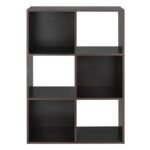 Whitmor 6 Section Cube Organizer Brown