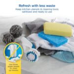 Clorox 2 Tier Steam Sanitizer 86900: Plastic Sterilization Device, White, 3-Year Warranty, Cleaning Tool Accessory - Image 5