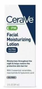 CeraVe PM Lotion, Face Moisturizer for Night Use, 2 oz - Image 2