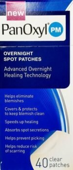 PanOxyl PM Overnight Spot Patches 40 Single Use Clear Patches Blemish Healing - Image 2