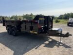 2024 Griffin Trailers 7×16 14K Telescopic Dump Trailer w/Ramps & Spare Tire Mount - Image 6