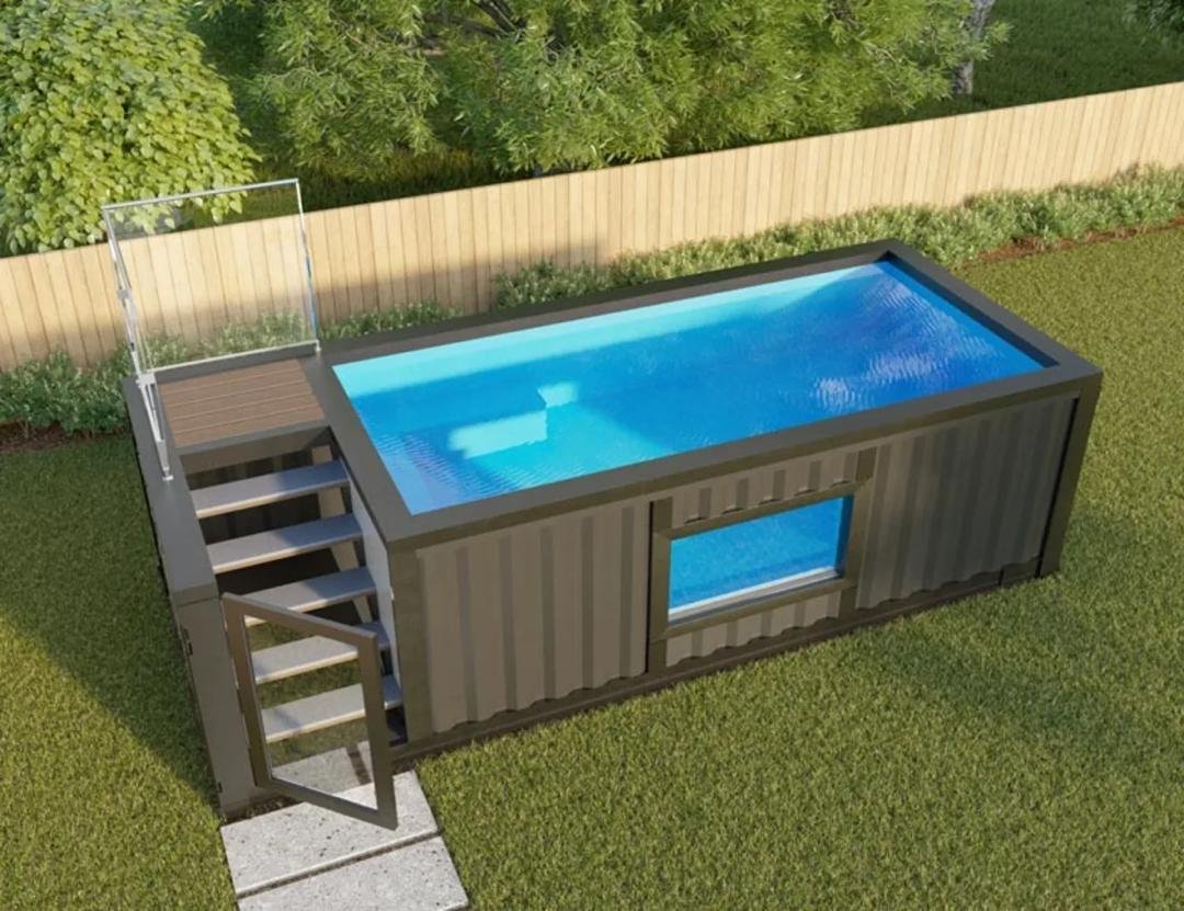 10-ft-container-pool.jpg shipping container pool - Image 1