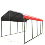 Golden Mount Classic Steel Carport