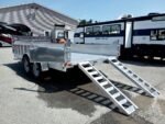 2025 Mission Trailers 7×16 14K Aluminum Hydraulic Dump w/Ramps, HD D-Rings, Barn Doors, Tarp Kit - Image 9
