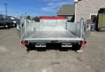 2024 N&N Trailers 7×14 14K Galvanized Hydraulic Dump w/Ramps, 2-Way Spreader Gate, Tarp Kit - Image 9