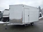 2024 Mission Trailers 101×12 Aluminum 2 Place Crossover 3.0 w/Side X Side Pkg, Rear Canopy