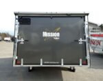Mission Trailers 101×12 Aluminum 2-Place Crossover w/Mats & Guides, Rear Canopy - Image 7