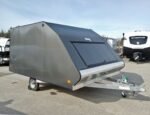 Mission Trailers 101×12 Aluminum 2-Place Crossover w/Mats & Guides, Rear Canopy - Image 9