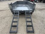 2024 RawMaxx 5X10 7K Powder Coated Dump Trailer w/Tarp Kit - Image 11