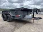 2024 RawMaxx 5X10 7K Powder Coated Dump Trailer w/Tarp Kit - Image 8