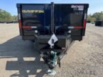 2024 Griffin Trailers 7×16 14K Telescopic Dump Trailer w/Ramps & Spare Tire Mount - Image 7