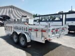 2025 Mission Trailers 7×16 14K Aluminum Hydraulic Dump w/Ramps, HD D-Rings, Barn Doors, Tarp Kit - Image 8