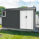 Metal Storage Shed with Double Hinged Doors - Image 7