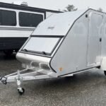 2024 Mission Trailers 60×12 Aluminum Single Place Crossover w/Galvanized Package, Rear Canopy