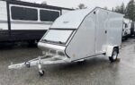 2024 Mission Trailers 60×12 Aluminum Single Place Crossover w/Galvanized Package, Rear Canopy