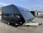 2021 Mission Trailers 101×12 Aluminum 2-Place Crossover/Hybrid w/Blackout PKG - Image 9