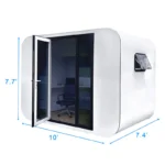 Modern Tiny Office Tiny House 10ft - Image 12