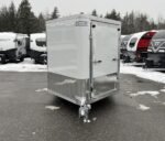 2024 E-Z Hauler 7×24 Aluminum 4-Place Drive In/Out w/Tapered Ramps, Rear Canopy - Image 5