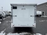 2024 E-Z Hauler 7×24 Aluminum 4-Place Drive In/Out w/Tapered Ramps, Rear Canopy - Image 9