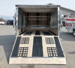 Mission Trailers 101×12 Aluminum 2-Place Crossover w/Mats & Guides, Rear Canopy - Image 3