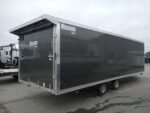 2024 Mission Trailers 101×24 Aluminum 4/5-Place Drive In/Out Deckover w/Galvanized Pkg, Canopy - Image 8