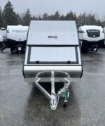 2024 Mission Trailers 60×12 Aluminum Single Place Crossover w/Galvanized Package, Rear Canopy - Image 4