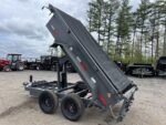 2024 RawMaxx 5X10 7K Powder Coated Dump Trailer w/Tarp Kit - Image 3
