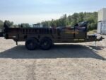 2024 Griffin Trailers 7×16 14K Telescopic Dump Trailer w/Ramps & Spare Tire Mount - Image 5