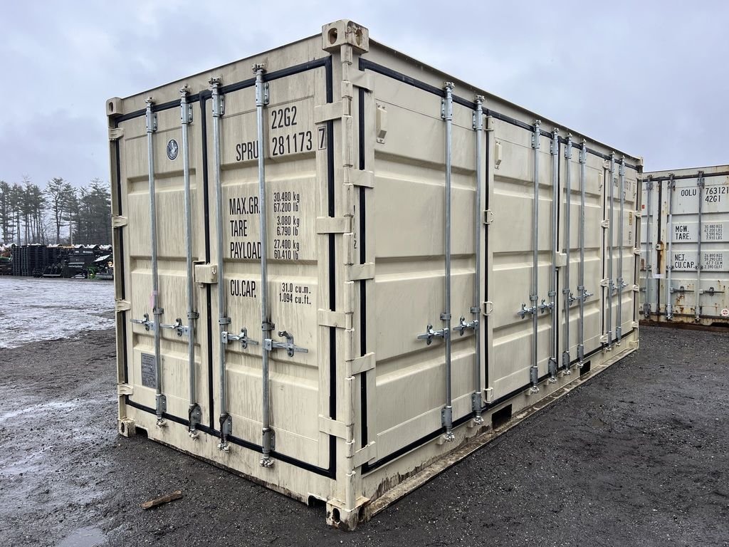 ED724572-E000-43DB-9F9D-8FF1102209B3.jpg 20ft Storage Container Standard Height Open Side - Image 1