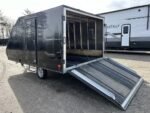 2021 Mission Trailers 101×12 Aluminum 2-Place Crossover/Hybrid w/Blackout PKG - Image 2