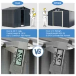 Metal Storage Shed For Sale - Image 9