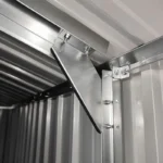 Metal Storage Shed with Double Hinged Doors - Image 3