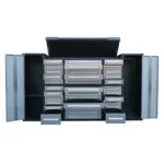 9ft Storage Cabinet 34 Drawers - Image 4